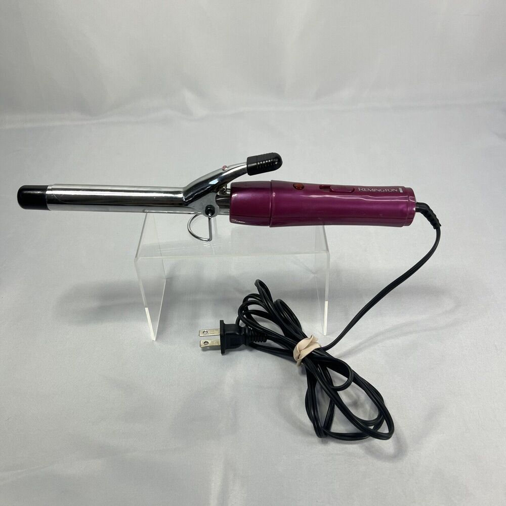 Remington Curling Iron 3/4" Barrel Red Model CI-11A19 (#H-22)